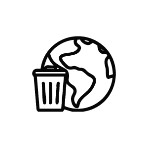 Generating less waste by using resources in a more sustainable way.